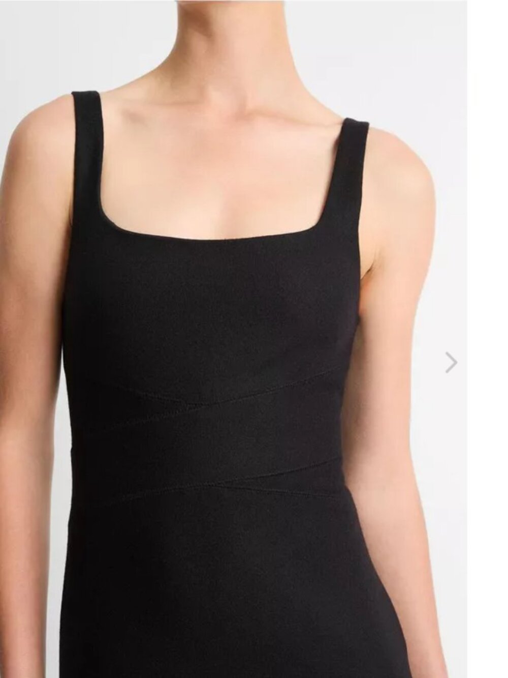 NEW Vince Italian Wool-Blend Column Dress classic midi - Picture 2 of 8